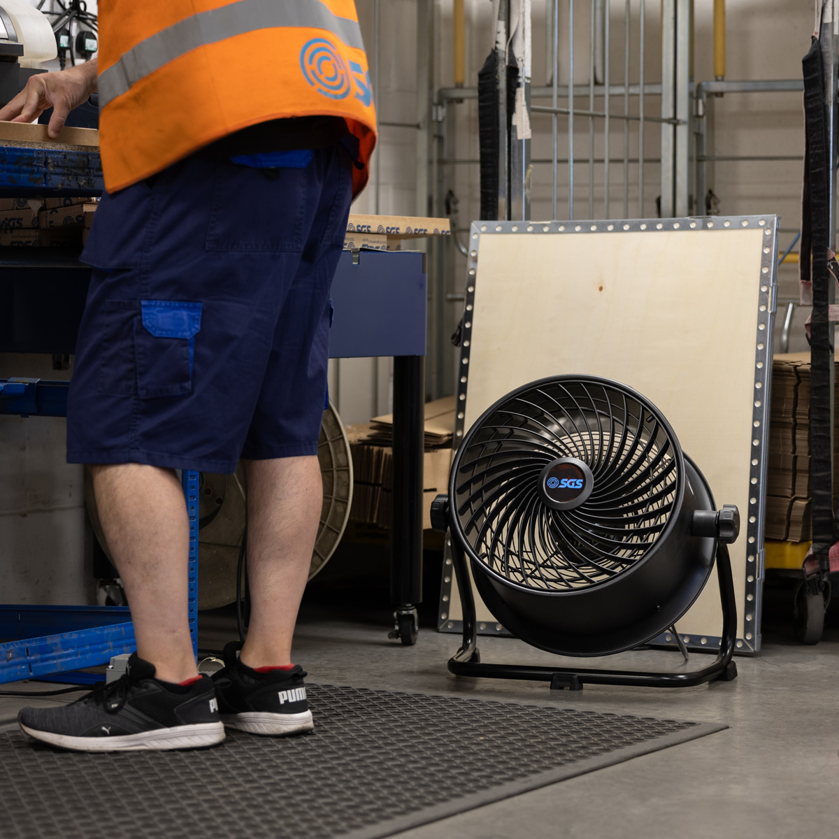 SGS 41cm High Velocity Drum Fan